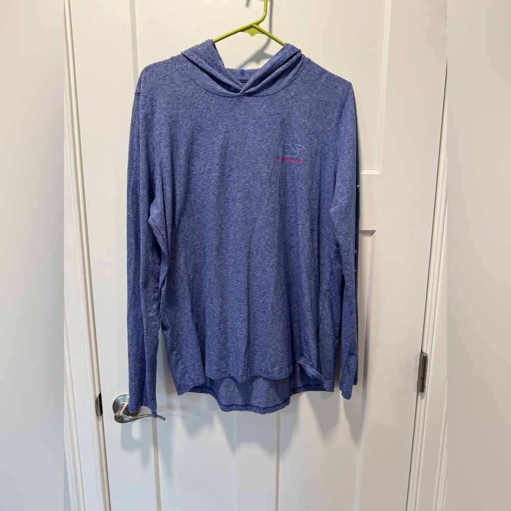 Vineyard Vines Striped Blue Hoodie